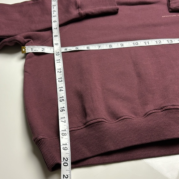Spiritual Gangster Maroon Be The Light Bridget Pullover Sweatshirt, Sz S - Picture 13 of 15